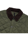 Heritage Liddesdale Quilted Padding Olive - BARBOUR - BALAAN 8