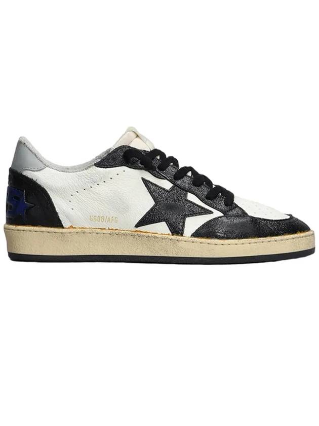 Ballstar Low Top Sneakers White Black - GOLDEN GOOSE - BALAAN 3