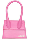 FW23 Chiquito Moyen Tote Bag Pink 213BA002 - JACQUEMUS - BALAAN.