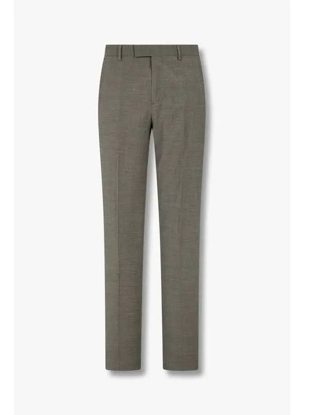 Unfoot hook slim fit seersucker pants dark gray - PAUL SMITH - BALAAN 1