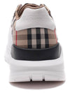 Vintage Check Suede Leather Sneakers Archive Beige - BURBERRY - BALAAN 5