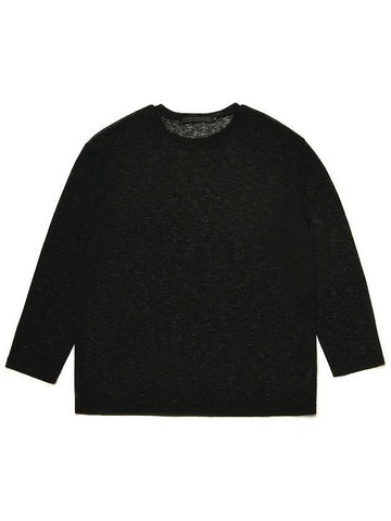 See-Through Long Sleeve T-Shirt Black - C WEAR BY THE GENIUS - BALAAN 1