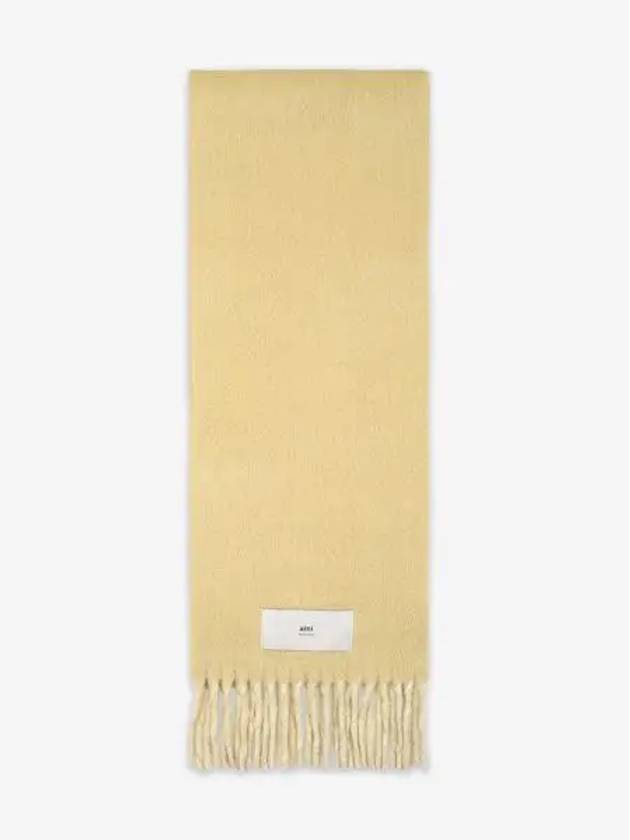 Alexandre Mattiussi Tab Bicolor Double Sided Muffler Sand - AMI - BALAAN 2