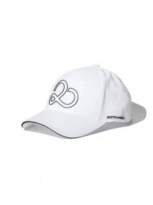 2ENIS Big Symbol Logo Line Ball Cap WHITE - 20THHOLE - BALAAN 1