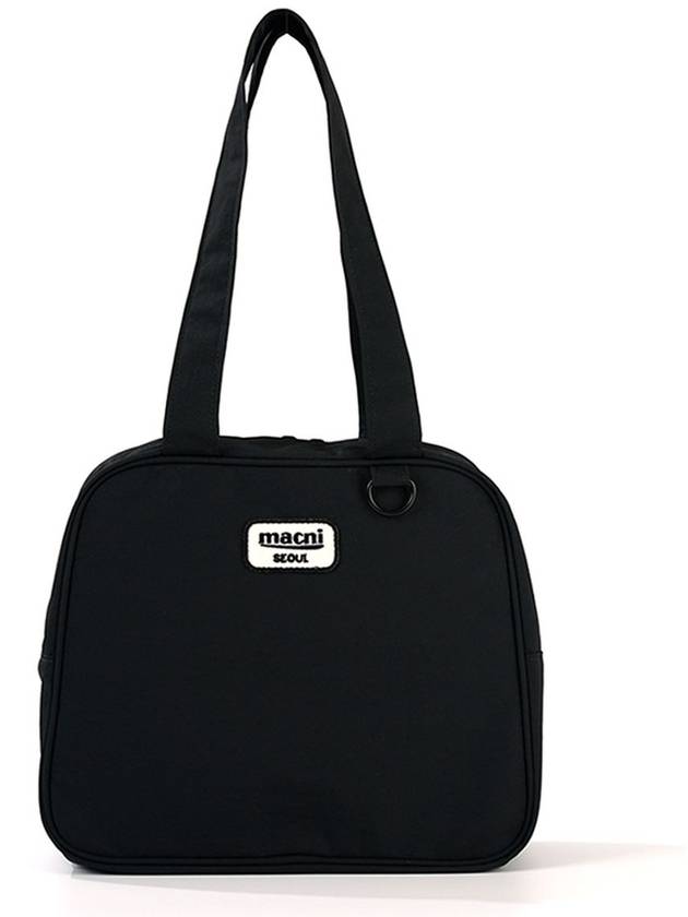 SH SQUARE SHOULDER BAG BLACK - MACNI - BALAAN 1