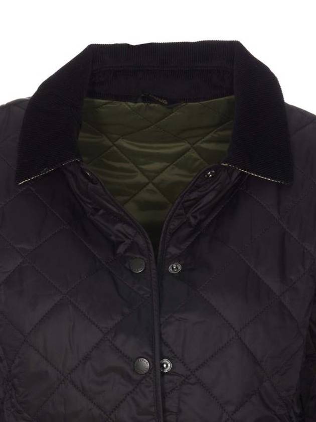 Deveron Quilting Jacket Olive Black - BARBOUR - BALAAN 5