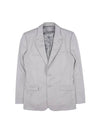 Single Wool Twill Jacket Grey - DIOR - BALAAN 1