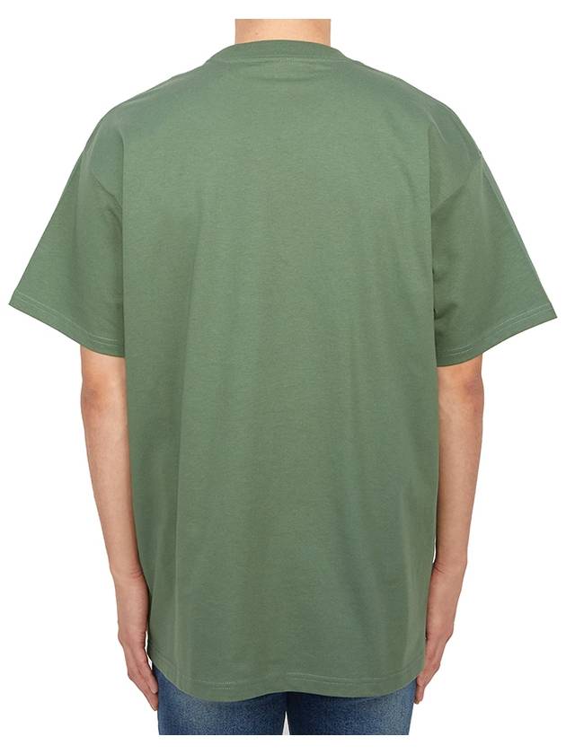 Graphic Works Short Sleeve T-Shirt Green - CARHARTT WIP - BALAAN 4