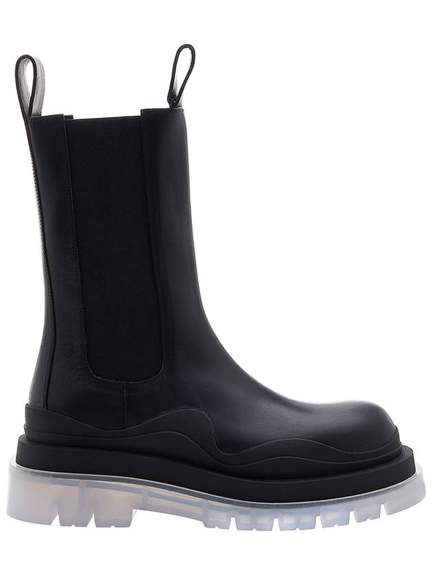 Tire Chelsea Boots Black - BOTTEGA VENETA - BALAAN 3