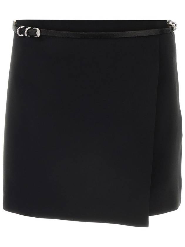 Short Skirt BW40U114N6 001 BLACK - GIVENCHY - BALAAN 2