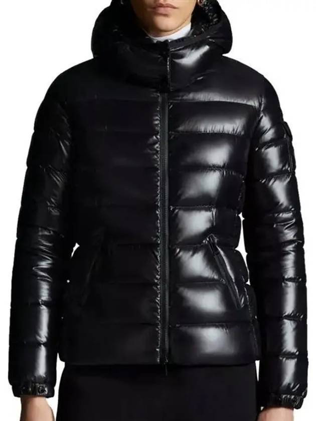 Body Bady Short Down Jacket Padded Black - MONCLER - BALAAN.