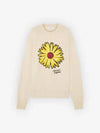 Floating Flower Comfort Sweatshirt Ivory - MAISON KITSUNE - BALAAN 2