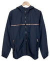 Striped Zipper Pocket Hooded Jacket Navy - PAUL SMITH - BALAAN 2