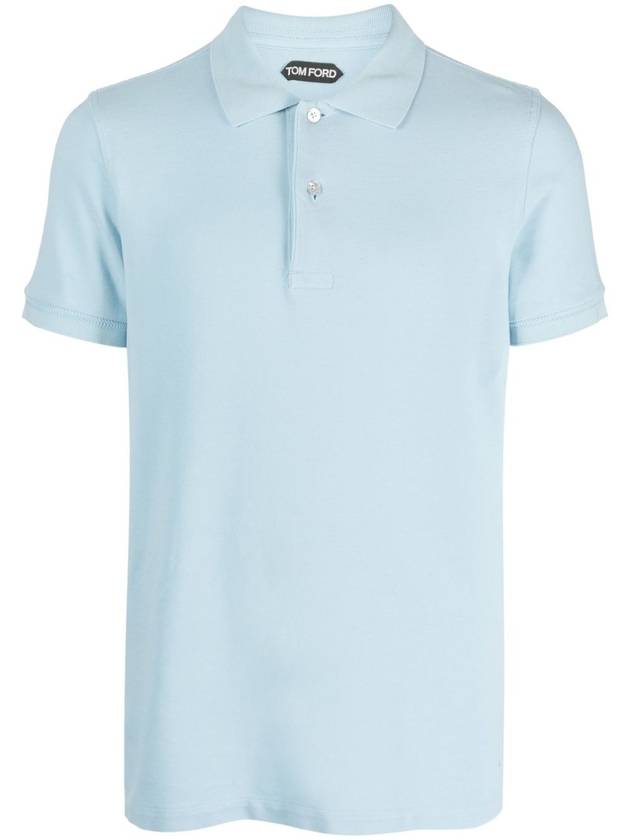 Tom Ford T-shirts and Polos Clear Blue - TOM FORD - BALAAN 1