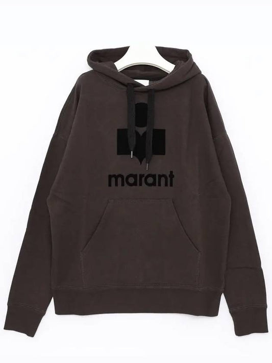 Miley Logo Hoodie Faded Black - ISABEL MARANT - BALAAN 2