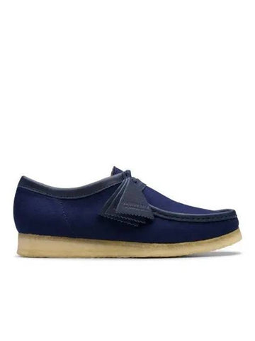 ORIGINALS Special Size Wallabee Wool Navy M 26178225 - CLARKS - BALAAN 1