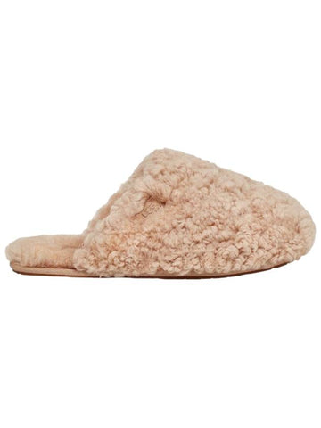 Maxi Curly Fur Slippers Sand - UGG - BALAAN.