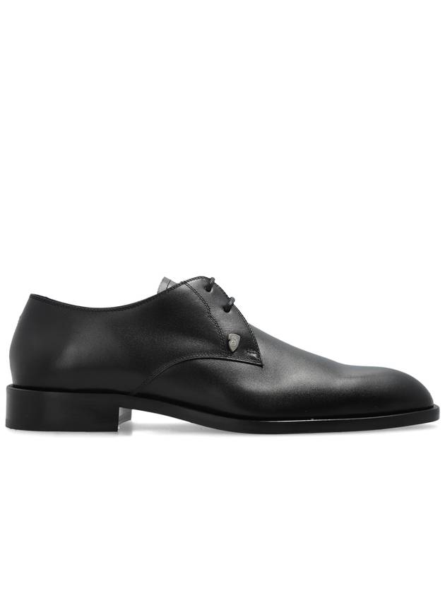 Carlyle Leather Derby Black - BURBERRY - BALAAN 2