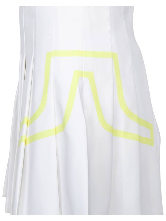 Naomi Pleated Skirt White - J.LINDEBERG - BALAAN 10