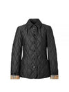 Diamond Quilted Thermoregulated Jacket Black - BURBERRY - BALAAN 2