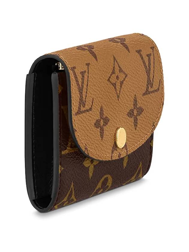 Rosalie Monogram Reverse Coin Wallet Brown - LOUIS VUITTON - BALAAN 3