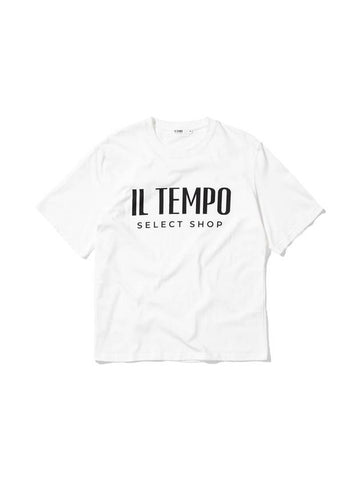 Regular fit big logo t-shirt offwhite - IL TEMPO SELECT SHOP - BALAAN 1