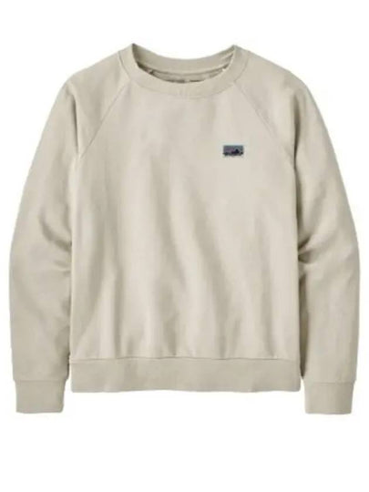 Regenerative Organic Cotton Sweatshirt Wool White - PATAGONIA - BALAAN 2