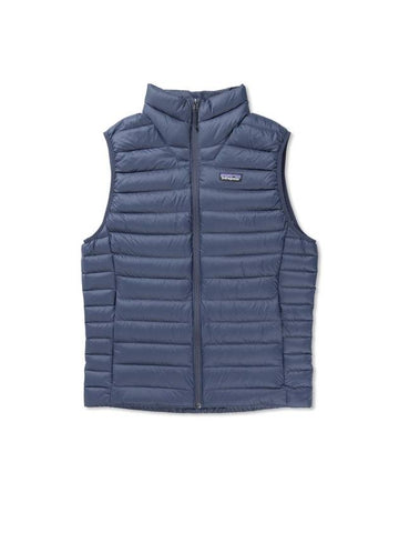 Men's Down Sweater Vest New Navy - PATAGONIA - BALAAN 1