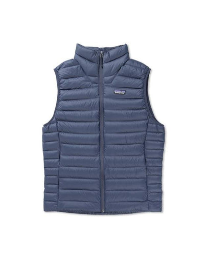 Men's Down Sweater Vest New Navy - PATAGONIA - BALAAN 2