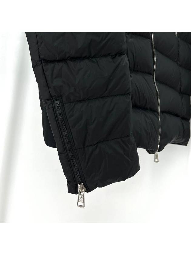 Black Waffen Rider Padded Jacket Size 5 - MONCLER - BALAAN 7