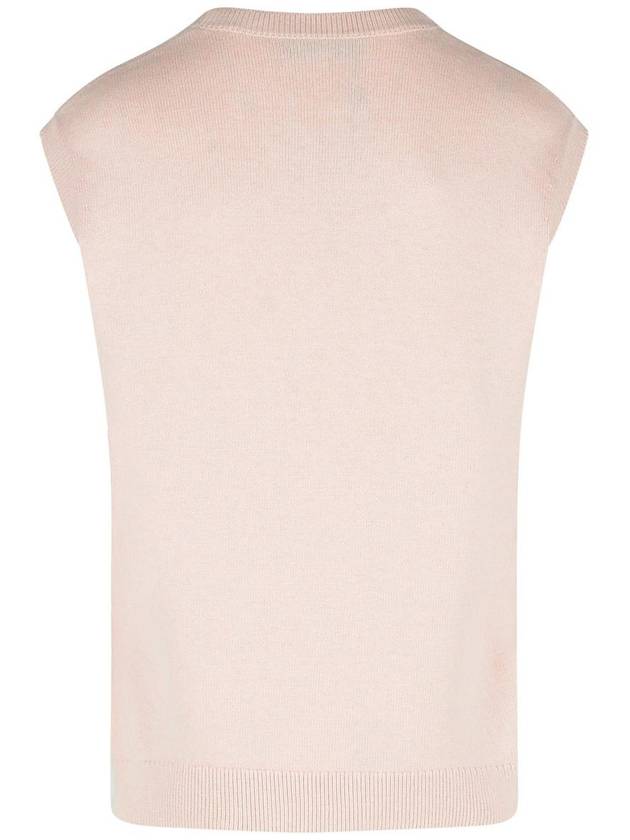 JW Anderson Pink Cotton Vest - JW ANDERSON - BALAAN 3