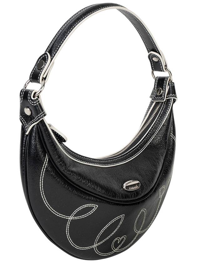 Western Hobo Shoulder Bag Black - COTESSI - BALAAN 3