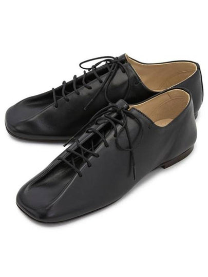 Souris Nappa Leather Flat Classic Derbies Black - LEMAIRE - BALAAN 2