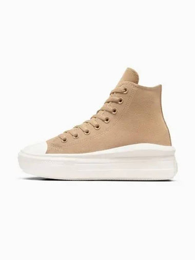 Chuck Taylor All Star Move Platform Colorful Suede Coffee Rum A11145C - CONVERSE - BALAAN 1