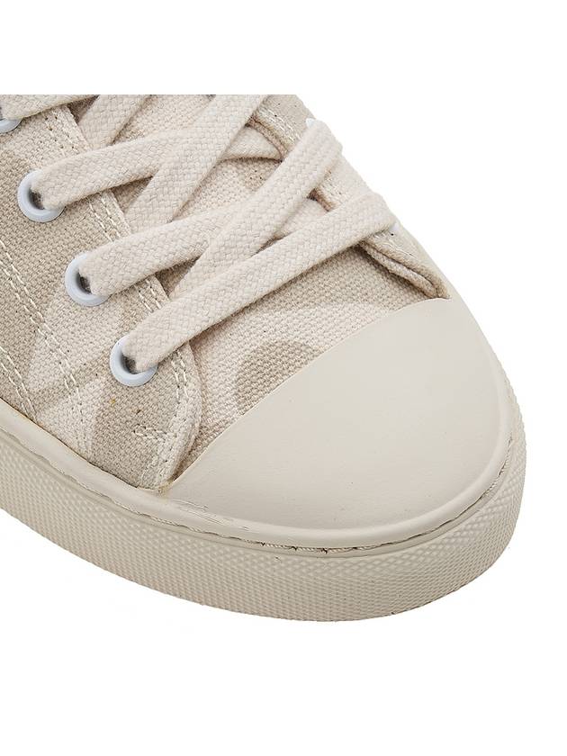 ORB Print Canvas Low Top Sneakers Beige - VIVIENNE WESTWOOD - BALAAN 10