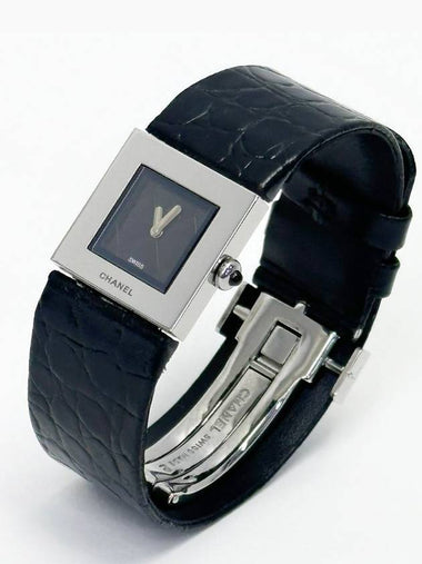 Black silver mattrasse quartz watch 4VCHC16479 - CHANEL - BALAAN 1