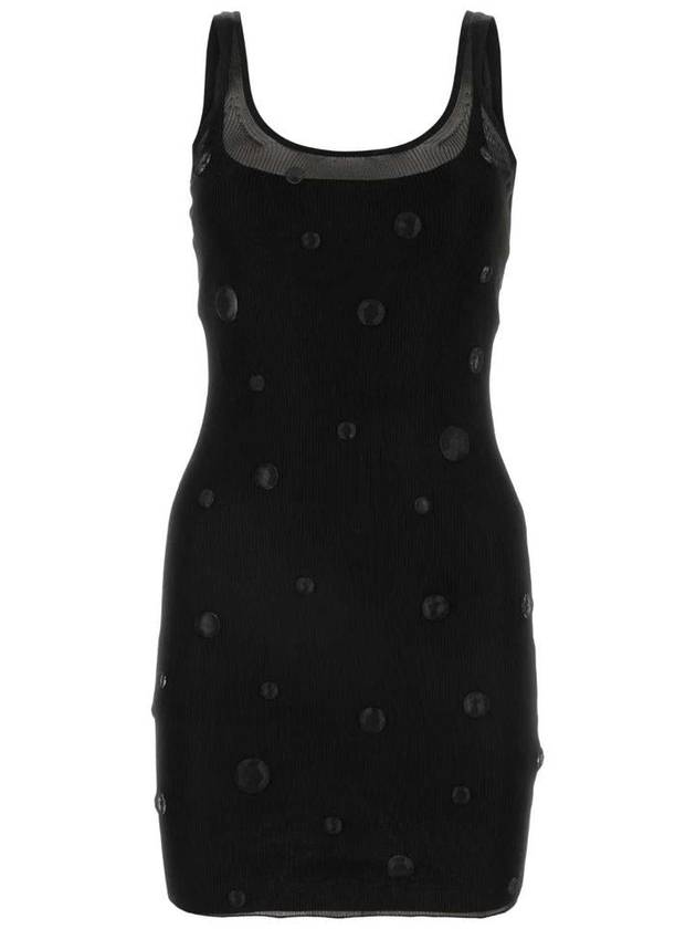 midi dress 1KC2246021 001 BLACK - ALEXANDER WANG - BALAAN 2