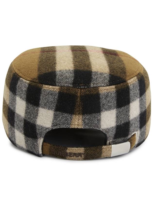 Jared Check Ball Cap Brown - BURBERRY - BALAAN 5