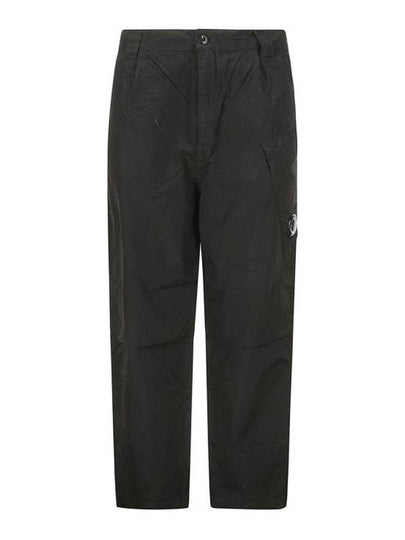 Flat Nylon Regular Utility Straight Pants Black - CP COMPANY - BALAAN 2