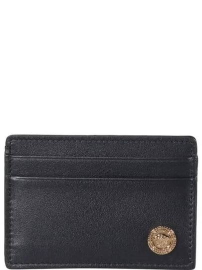 Circle Medusa Logo Two-tier Card Wallet Black - VERSACE - BALAAN 2