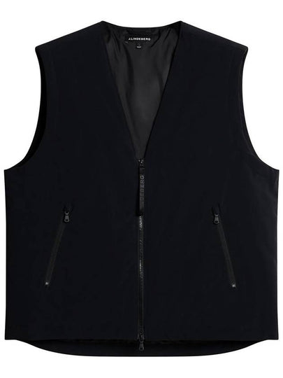 Men's Cain Padded Vest Black - J.LINDEBERG - BALAAN 2