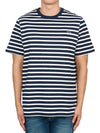 Emilien Short Sleeve T-Shirt Dark Navy Blue - A.P.C. - BALAAN 2