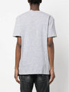 Logo Print Short Sleeve T-Shirt Grey - DSQUARED2 - BALAAN 5