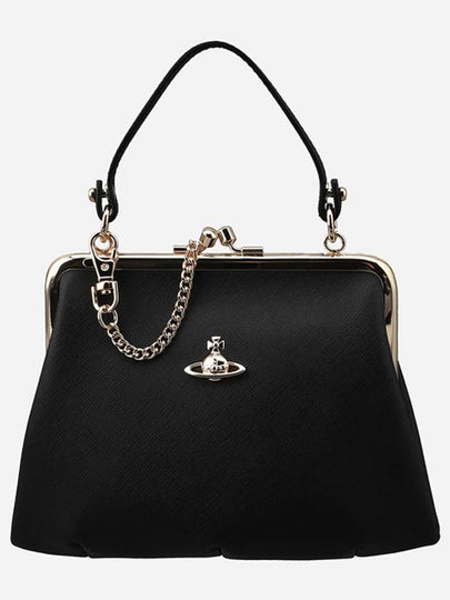 Granny Frame Tote Bag Black - VIVIENNE WESTWOOD - BALAAN 2