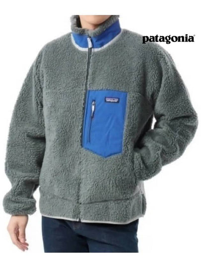 Classic Retro X Fleece Zip-Up Jacket Nouveau Green - PATAGONIA - BALAAN 2