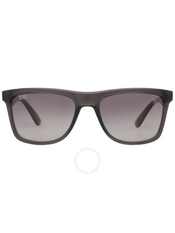 Ray Ban Scuderia Ferrari Grey Gradient Square Unisex Sunglasses RB4413M F69111 57 - RAY-BAN - BALAAN 1