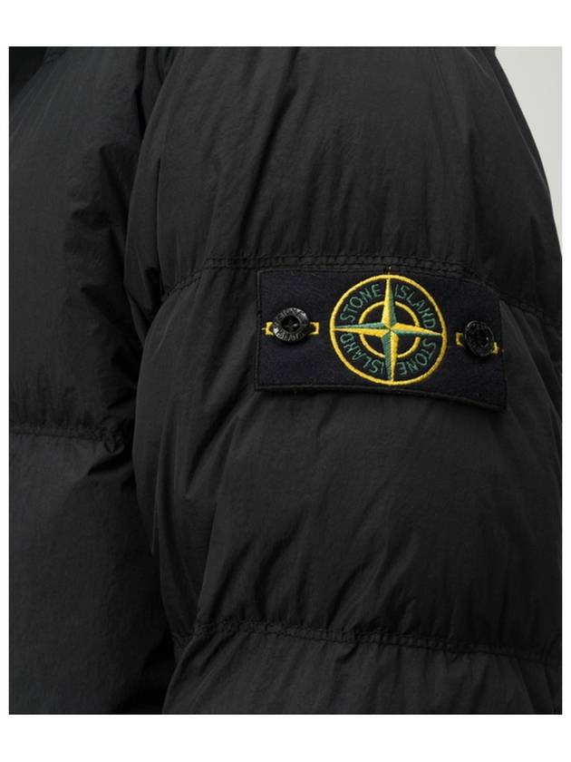 Crinkle Reps Re-Nylon Down Padding Black - STONE ISLAND - BALAAN 8