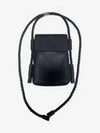 Key Phone Pouch Shiny Calfskin Cross Bag Black - CHLOE - BALAAN 2