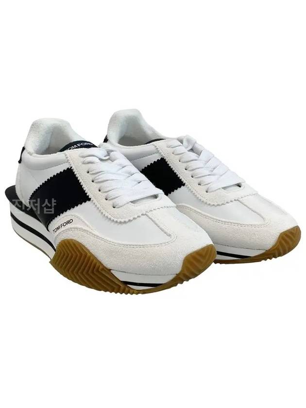 James Low Top Sneakers White - TOM FORD - BALAAN 6