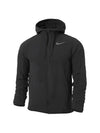 Men's Full Zip Hood Therma Fit Fleece Winterized Black DD2128 010 - NIKE - BALAAN 4